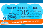 Resultado do PROUNI 2015 - Segunda Chamada