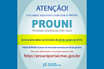 Inscrições para o PROUNI 2015