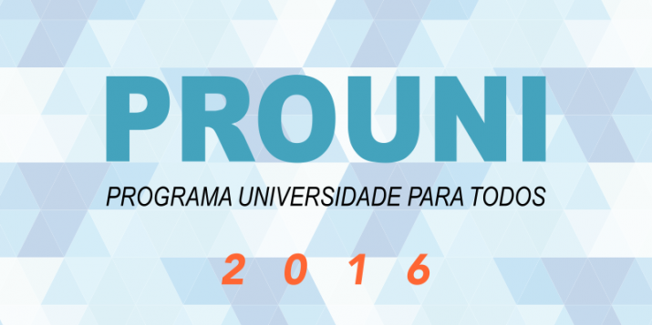 Primeira chamada - PROUNI 2016